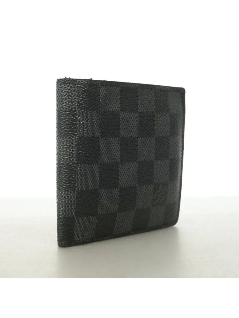 Louis Vuitton Wallet Damier Graphite Portefeuille Marco Black Gray